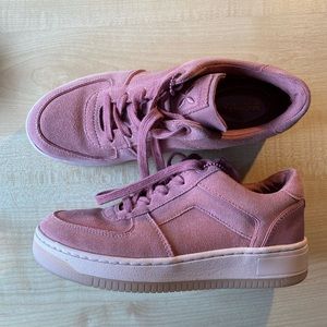 Michael Kors Pink Suede Shoes